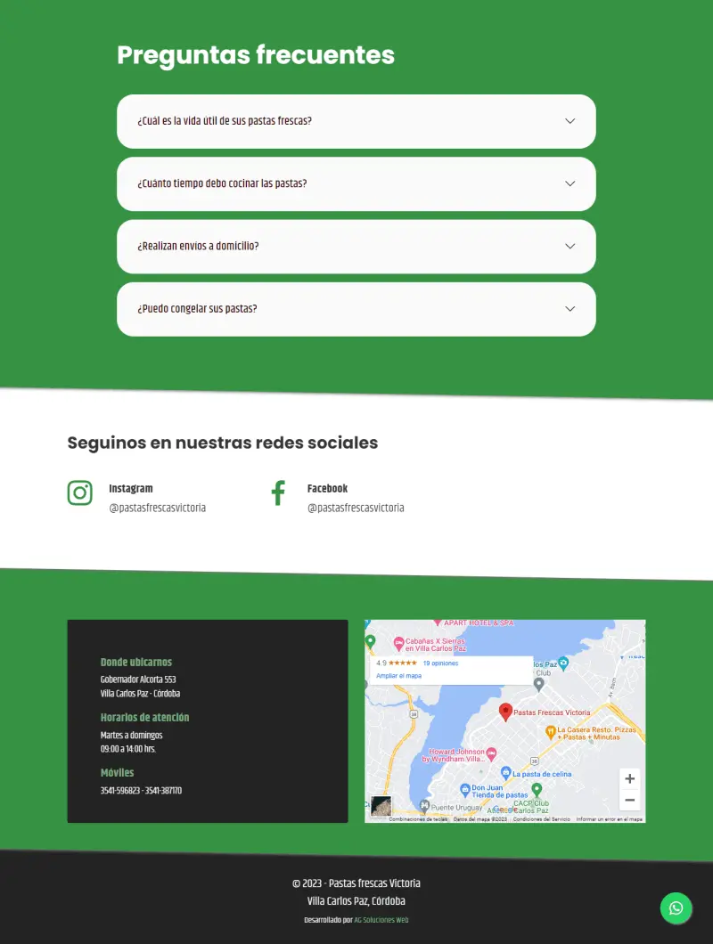 Diseño web AG Soluciones Web